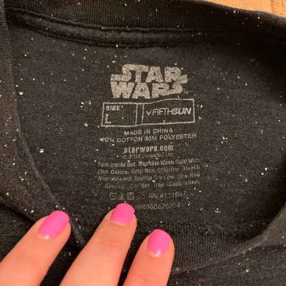 Nubby Darth Vader Star Wars Tee - Picture 8 of 10